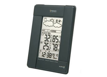 DISCONTINUED: Wireless Weather Station with Temperature/Humidity Display - Black - dev-weathershop