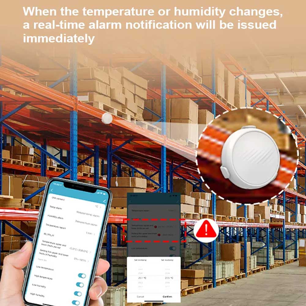 Smart Wi-Fi Temperature and Humidity Sensor: For Indoor Climate Monitoring - dev-weathershop