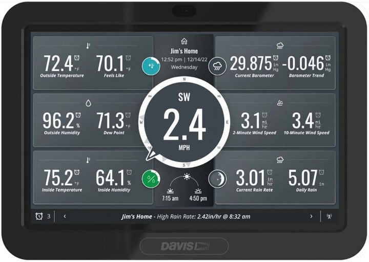 Davis Wireless Vantage Pro2 Weather Station with Standard Radiation Shield and WeatherLink Console 6252UK - dev-weathershop