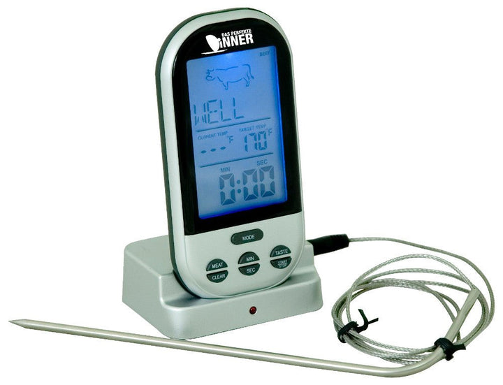 Technoline WS1050 Wireless Meat Thermometer – know when your roast is cooked! - Weather Shop